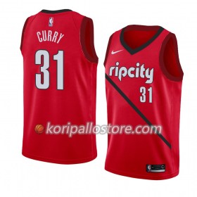 Portland Trail Blazers Seth Curry 31 2018-19 Nike Punainen Miesten Pelipaidat Swingman 